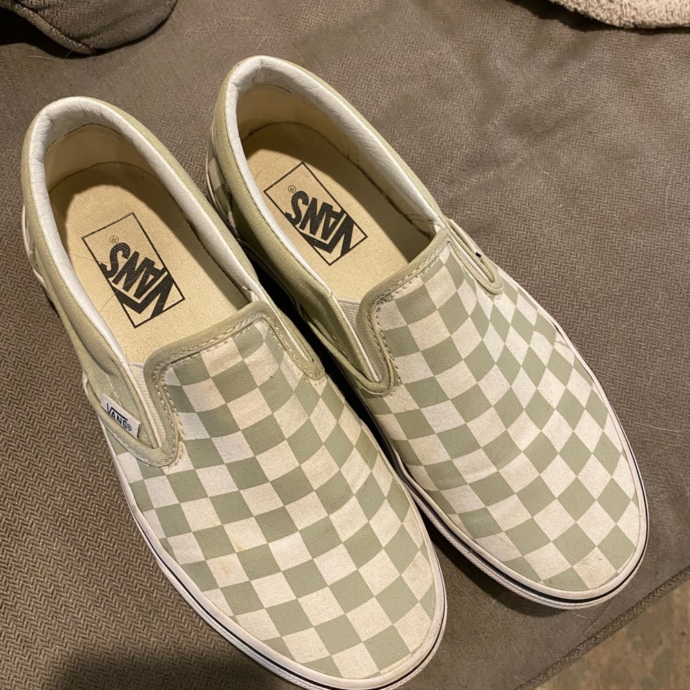Vans slip ons size 8